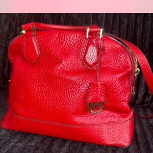 MICHEAL KORS Red Leather Women's Bag